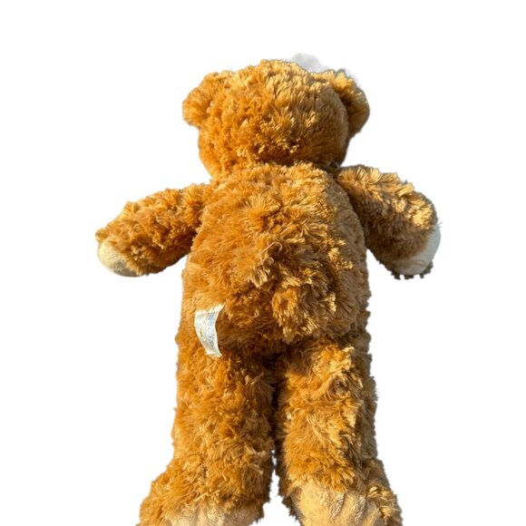 Build A Bear Plush Stuffed Dog Puppy Carmel Fluff Security Support Pet Toy - Picture 3 of 15